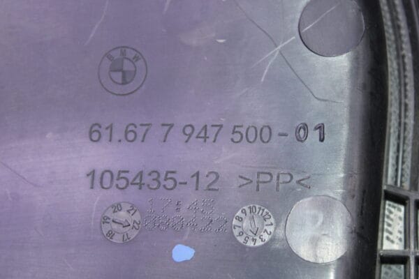 Bmw X3 Series G01 Windshield Washer Fluid Reservoir 61677947500