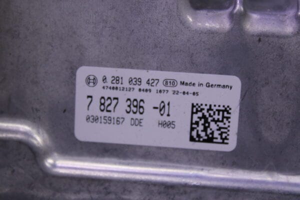 Bmw 3 Series G20 Engine Control Unit 7827396