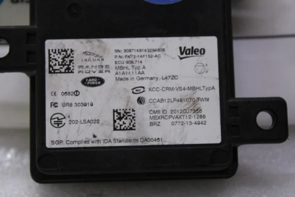 Range Rover Sport L494 Blind Spot Sensor Module Fk7214F152Ac