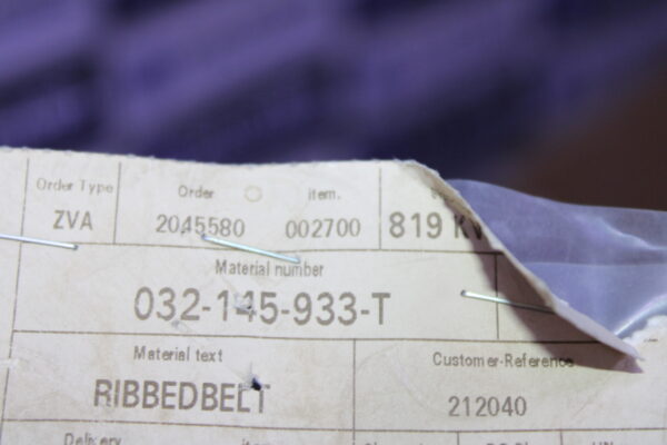Volkswagen Poly Belt 032145933T