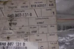 Audi A8 Bumper Guide Upper 4H0807131B
