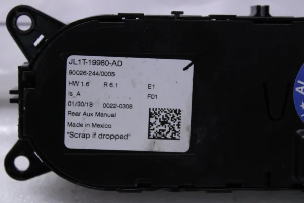 Ford Expedition Rear Auto Temperature Ac Control Lkq Jl1T19980Ad