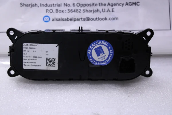 Ford Expedition Rear Auto Temperature Ac Control Lkq Jl1T19980Adford Expedition Rear Auto Temperature Ac Control Lkq Jl1T19980Ad