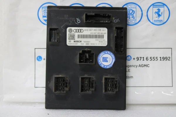 Audi A6 Onboard Supply Control Module 4H0907063Db