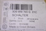 Volkswagen satin black 3d0959765q 01c