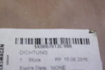 VOLKSWAGEN DOOR SEAL INNER 5K6867913C 9B9