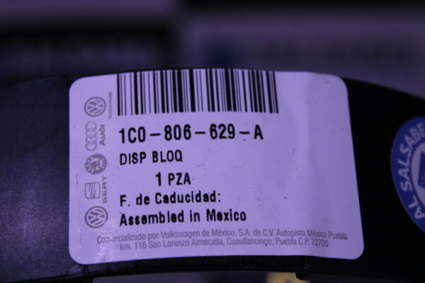 Volkswagen Locking Mechanism 1C0806629A