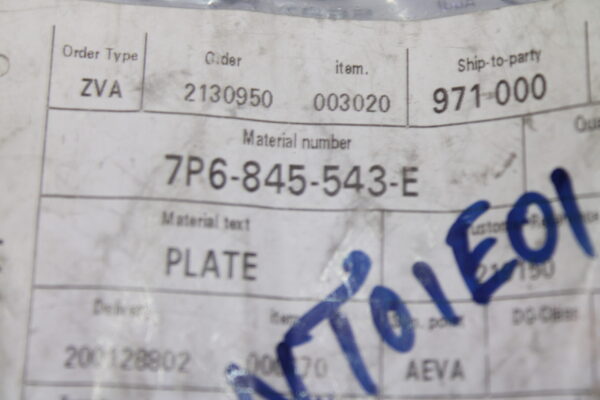 Volkswagen Interior Rear View Mirror Mounting Base 7P6845543E