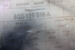VOLKSWAGEN SUPPORT 6Q0199518A