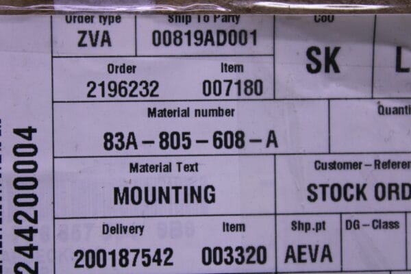 Audi Q3 Mounting For Main Beam Headl Right 83A805608A