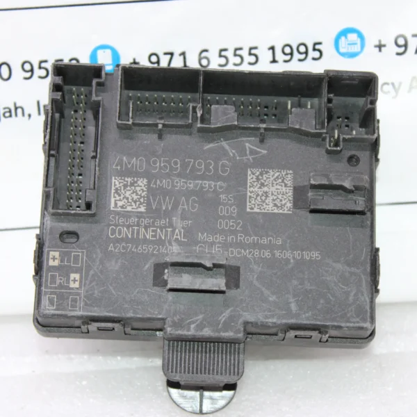 Audi Q7 CONTROL DOOR UNIT 4M0959793G