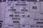 AUDI A6 BRAKE HOSE LEFT FRONT 4K0611707M