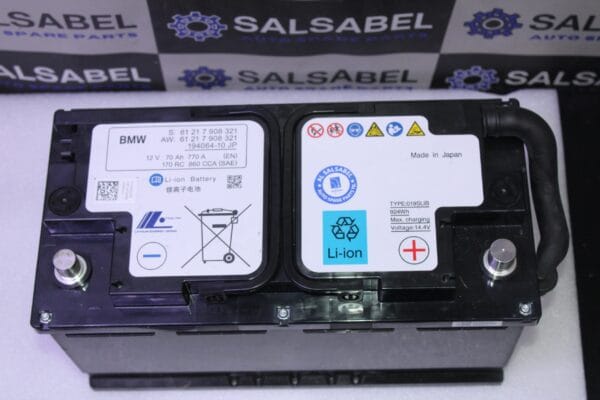 Bmw M3 M4 G82 G80 Lithium Battery 70 Ah Used Less 1000 Km 61217908325