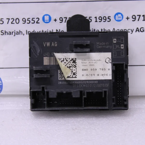 Audi A8 CONTROL DOOR UNIT 4H0959793R