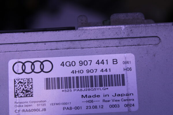 Audi A6 Reverse Camera Control Module 4G0907441B