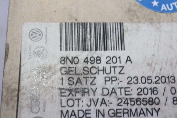 Volkswagen Joint Protective Boot With Assmbly Items And Grease 8N0498201A