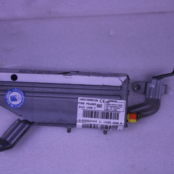 MERCEDES BENZ REAR DOOR AIRBAG 2228604402