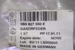 VOLKSWAGEN GAS FILLED STRUT 3B5827550E