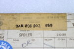 VOLKSWAGEN SPOILER 3AA805902 9B9