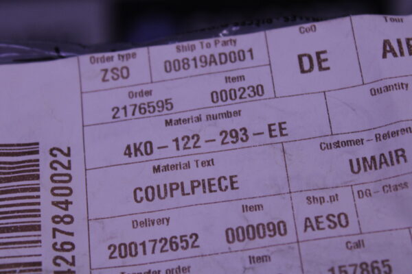Audi Quick Acting Coupling 4K0122293Ee
