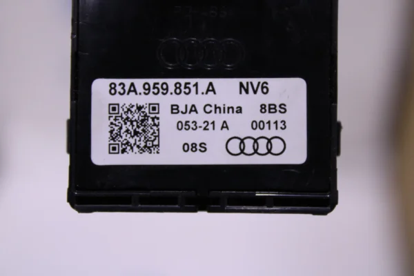Audi Q3 Left Front Window Switch 83A959851A