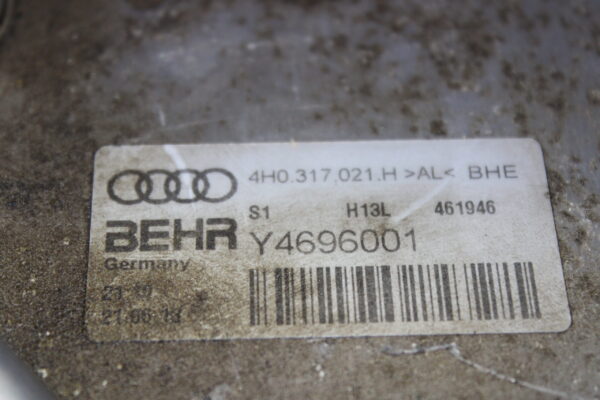 Audi A8 Coolant Pipe Left Lower 4H0121400Ad