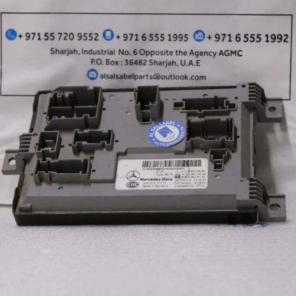 MERCEDES BENZ E W213 Comfort Control Unit 5DK010777 2139006909