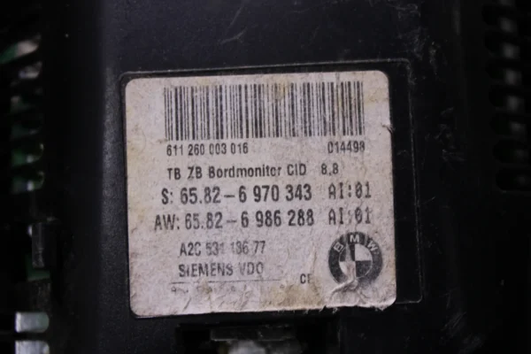 Bmw M5 E60 On-Board Monitor 8,8&Quot; 65826970343