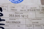 VOLKSWAGEN HALL SENSOR CAMSHAFT 06A905161C