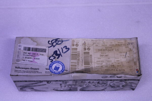 Volkswagen Display And Control Panel With Cu Eletronically Air Condition 2H0907040E Zju