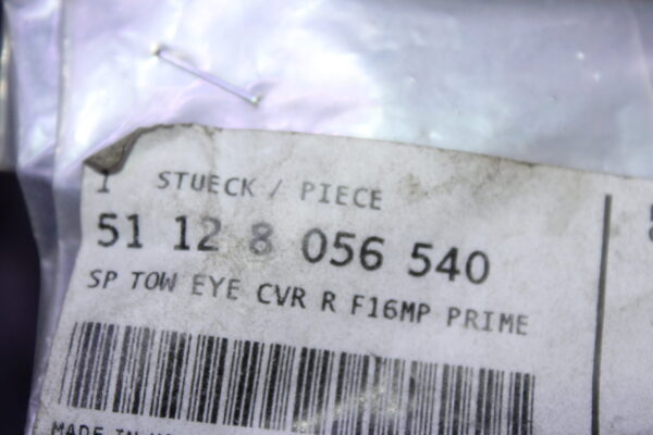 Bmw Cover Towing Eye Rear Mp 51128056540