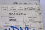 VOLKSWAGEN SENDER FOR FUEL GAUGE 6N0919673A