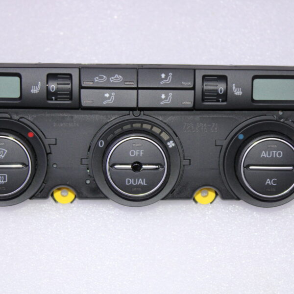 VOLKSWAGEN DISPLAY AND CONTROL PANEL WITH CU FOR ELETRICALLY CONTROLLED AIR CONDITIONING WITH SEAT HEATING 1K0907044DA