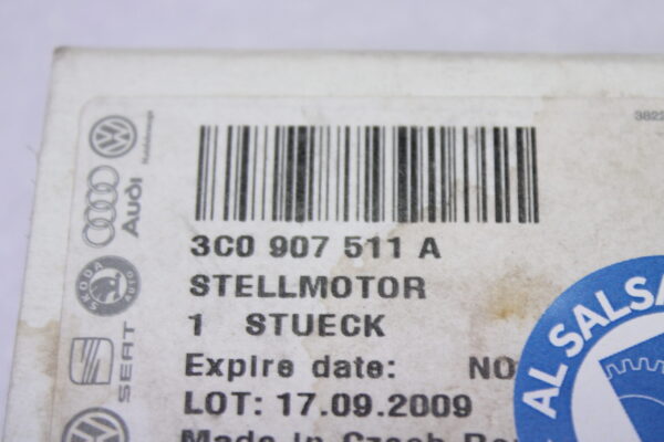 Volkswagen Central Positioning Motor 3C0907511A
