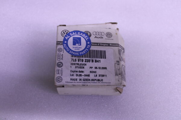 Volkswagen Control Lamp For Airbag 7L6919235B B41