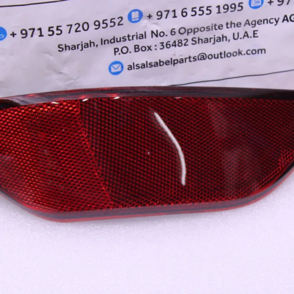 PORSCHE CAYENNE 2011 2016 REAR BUMPER REFLECTOR RIGHT 95863110600