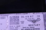 BENTLEY CONTINENTAL HEAD UP DISPLAY SCREEN 3SC919617