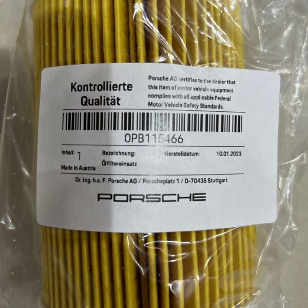 Porsche Oil Filter 0PB115466