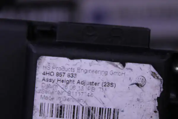 Audi A8 Adjuster 4H0857833