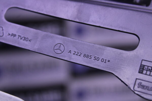 Mercedes Benz S Class Front Bumper Lower Grille Bracket Left 2228855001