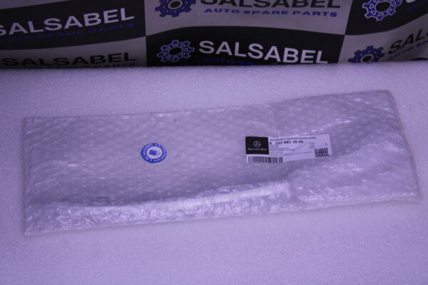 Mercedes Benz S Class Front Bumper Lower Moulding Chrome Right 2228857800