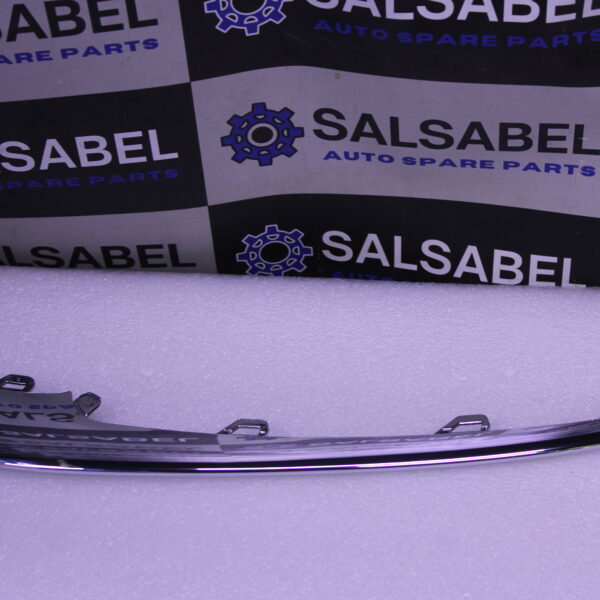 MERCEDES BENZ S CLASS FRONT BUMPER LOWER MOULDING CHROME RIGHT 2228857800
