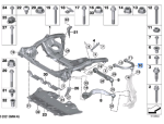 BMW 7 SERIES G12 WISHBONE WITH RUBBER MOUNT TOP 31106868530