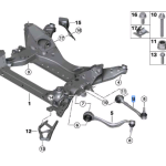 BMW X3 SERIES G01 WISHBONE RIGHT 31106893724