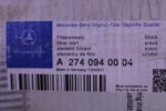 MERCEDES BENZ M274 E16 AIR FILTER INSERT 2740940004
