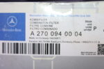 MERCEDES BENZ CLA AIR FILTER INSERT 2700940004